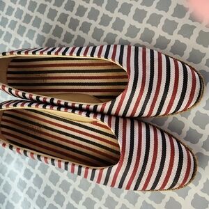 Women's RWB espadrilles.